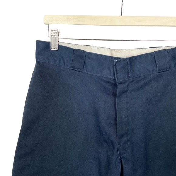 Dickies Loose Fit Mens Pants Carpenter Cargo Pocket Navy Blue Size 32 x 30 - Picture 8 of 9